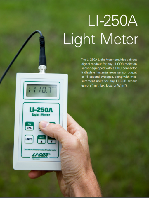 LICOR® LI250A Light Meter