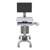 WorkFit-C, Single LD Sit-Stand Workstation