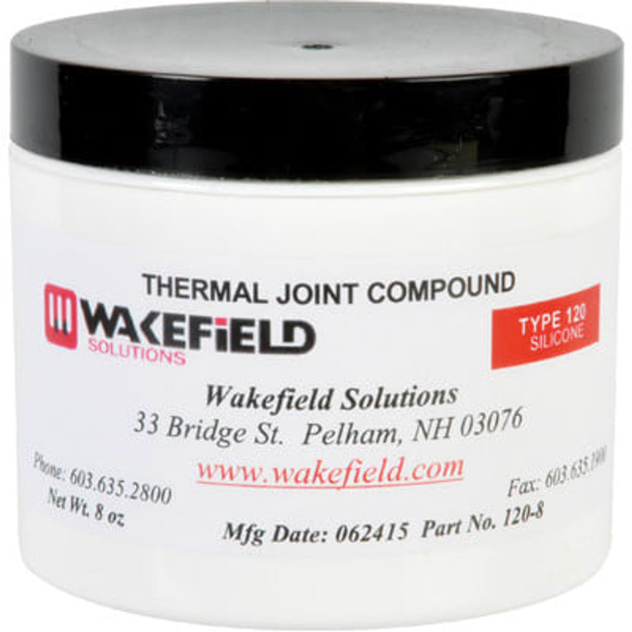 Wakefield Thermal 8Oz Silicone Grease Jar - 120-8