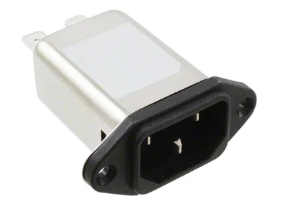 TE Connectivity Schaffner Power Entry Connector Receptacle